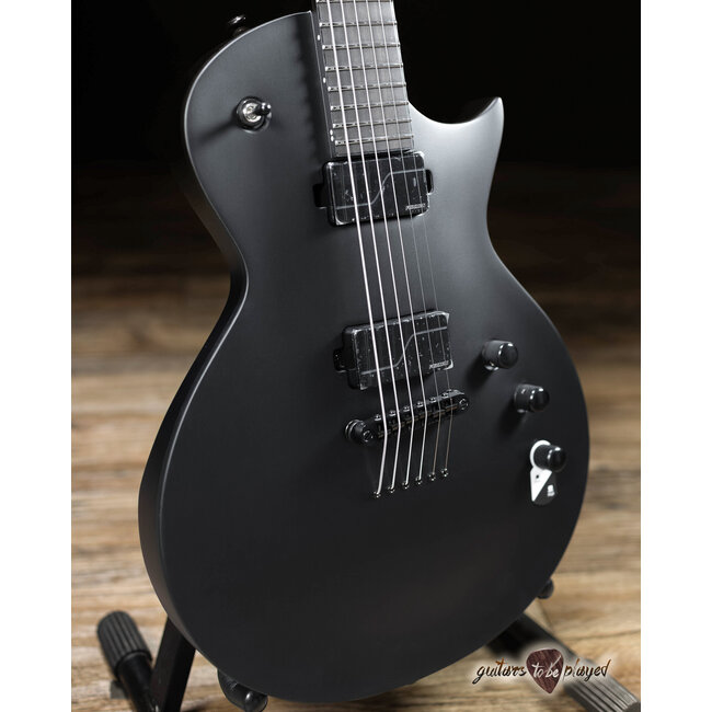 ESP LTD EC-1000 Baritone Fishman Fluence Guitar – Charcoal Metallic Satin