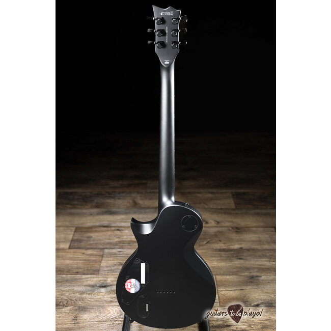 ESP LTD EC-1000 Baritone Fishman Fluence Guitar – Charcoal Metallic Satin