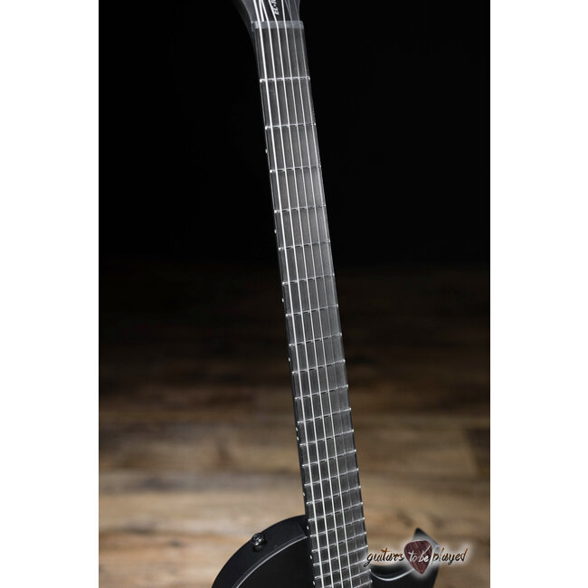 ESP LTD EC-1000 Baritone Fishman Fluence Guitar – Charcoal Metallic Satin