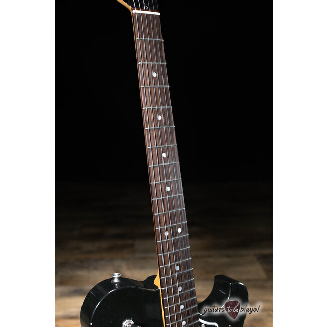 Starr Guitars Hustler Custom Pine Body w/ Mastery & Singletone M90’s – Black