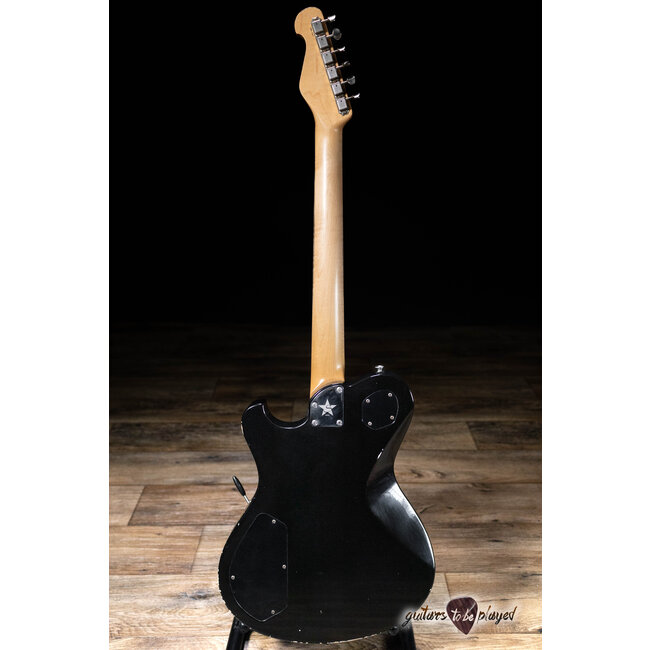Starr Guitars Hustler Custom Pine Body w/ Mastery & Singletone M90’s – Black