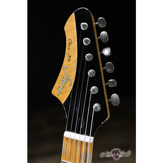 Fano JM6 Oltre Left-Handed Maple Neck Humbucker Guitar w/ Gigbag – Bull Black