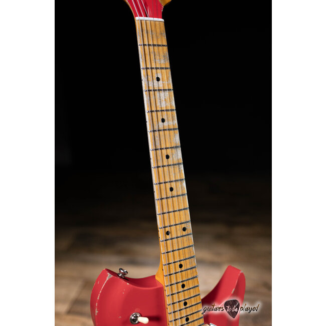 Fano RB6 Oltre P-90 Guitar w/ Gigbag – Fiesta Red
