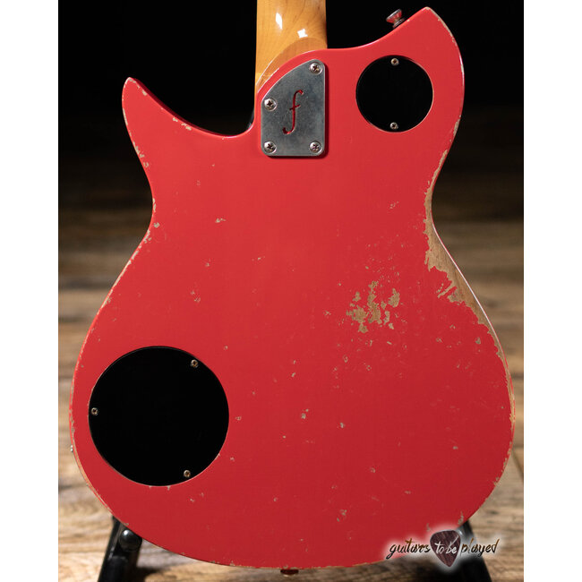 Fano RB6 Oltre P-90 Guitar w/ Gigbag – Fiesta Red