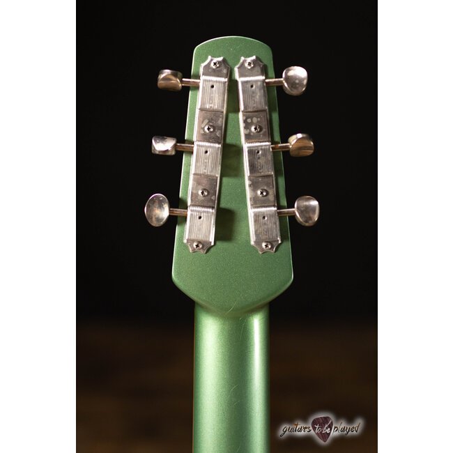 Shabat Lion Special Mahogany 24.75" Scale Humbucker Guitar – Inverness Green