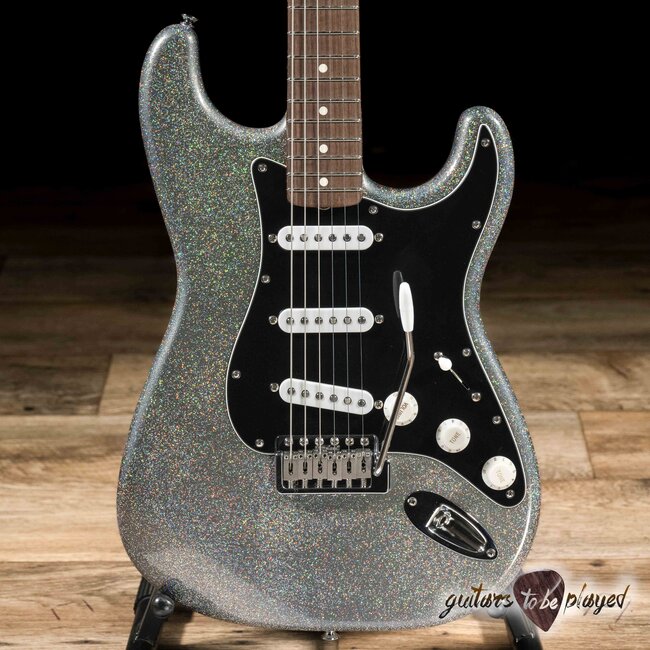 Mario Martin Guitars Swamp Ash S-Style w/ Porter Vintage Customs – Halo Flake