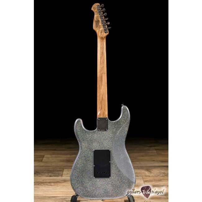Mario Martin Guitars Swamp Ash S-Style w/ Porter Vintage Customs – Halo Flake