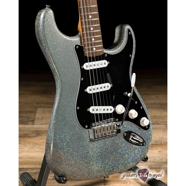 Mario Martin Guitars Swamp Ash S-Style w/ Porter Vintage Customs – Halo Flake