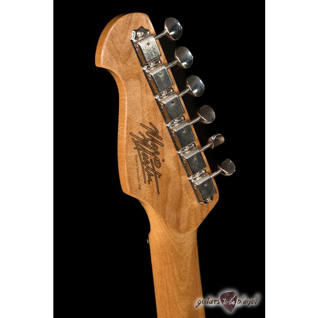 Mario Martin Guitars Swamp Ash S-Style w/ Porter Vintage Customs – Halo Flake