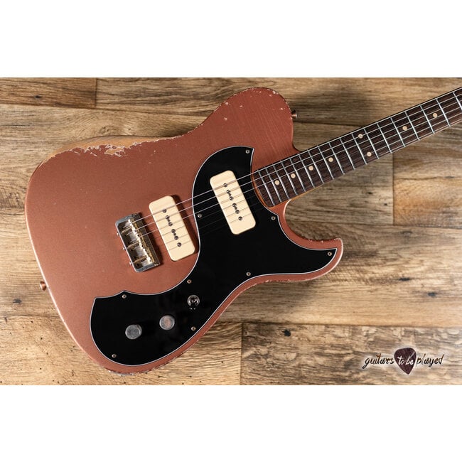 Fano TC6 Oltre P-90 Guitar w/ Gigbag – Copper Metallic