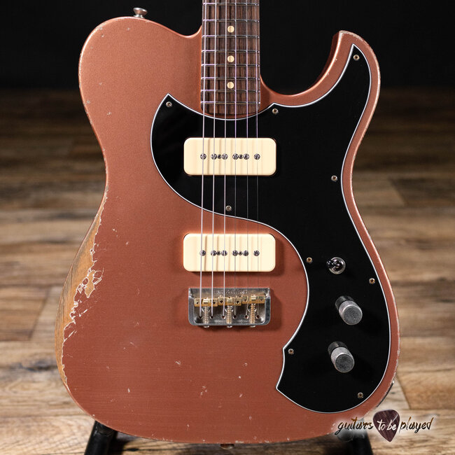Fano TC6 Oltre P-90 Guitar w/ Gigbag – Copper Metallic