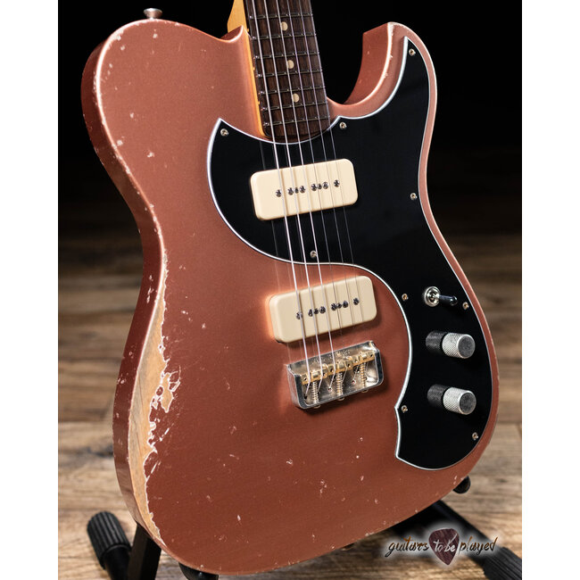 Fano TC6 Oltre P-90 Guitar w/ Gigbag – Copper Metallic