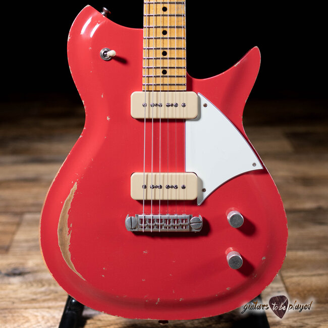 Fano RB6 Oltre P-90 Guitar w/ Gigbag – Fiesta Red