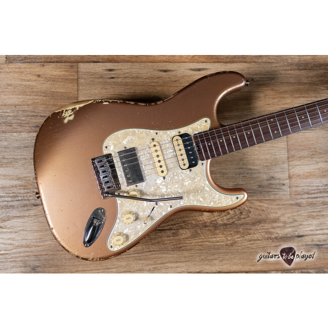 Shabat Lynx HSH Alder S-Style w/ Flame Roasted Maple & RW – Rose Gold