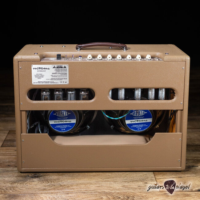 2015 Victoria Victorilux HP+ 100W 2x12" Combo Amp w/ Footswitch & Cover