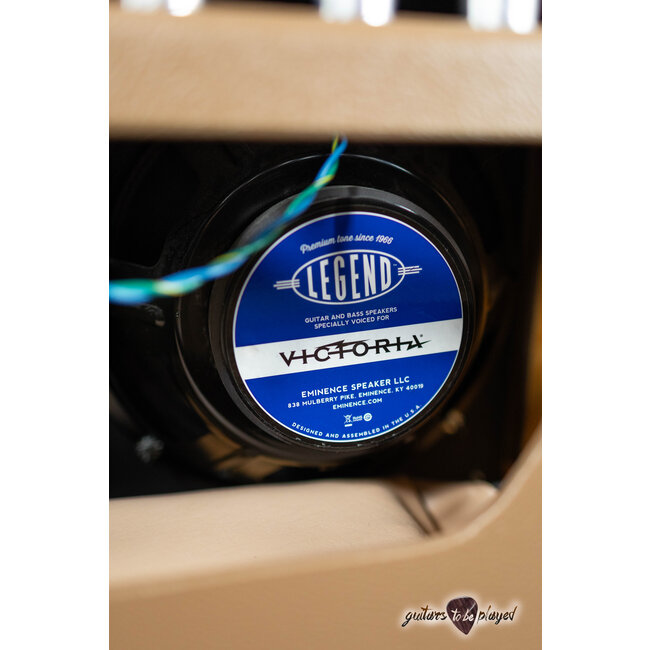 2015 Victoria Victorilux HP+ 100W 2x12" Combo Amp w/ Footswitch & Cover