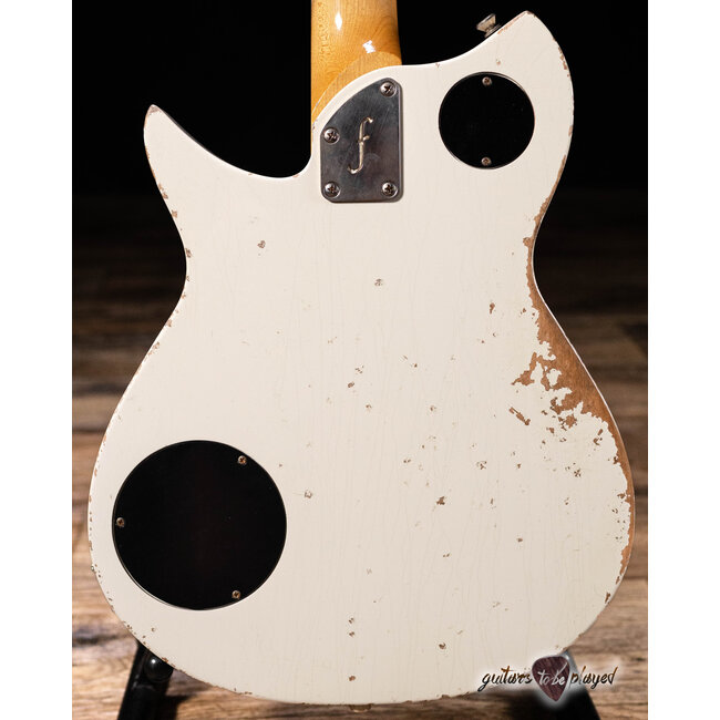 Fano RB6 Oltre P-90 Guitar w/ Gigbag – Olympic White