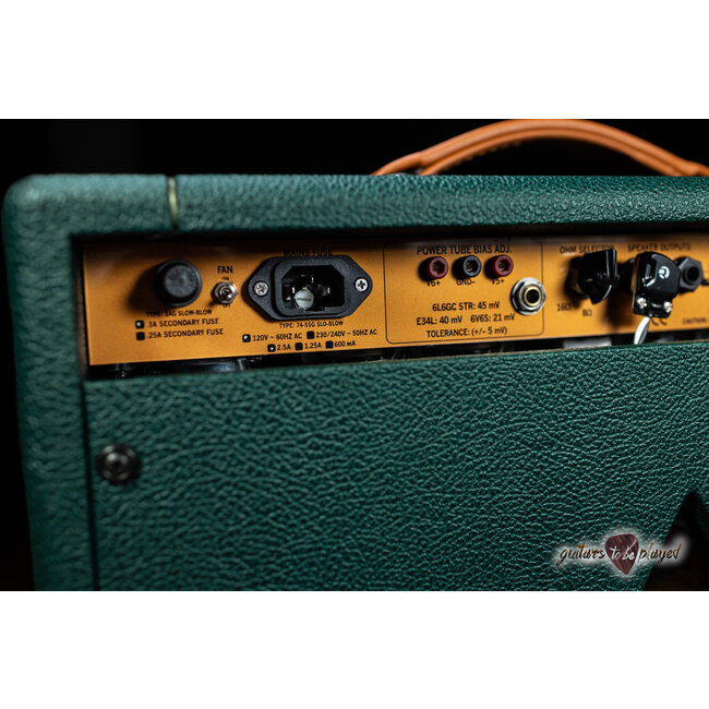 3rd Power Dirty Sink 6VEL 1x12" Combo w/ Footswitch – British Green Levant