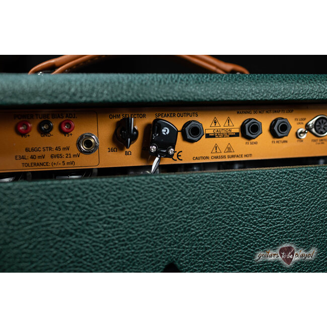 3rd Power Dirty Sink 6VEL 1x12" Combo w/ Footswitch – British Green Levant