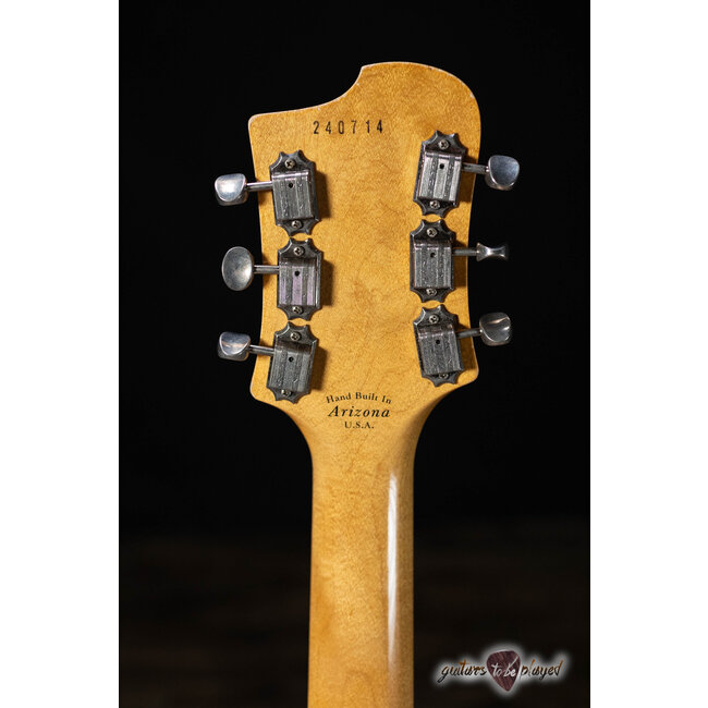 Fano RB6 Oltre Lollar P-90 Guitar w/ Gigbag – Shell Pink