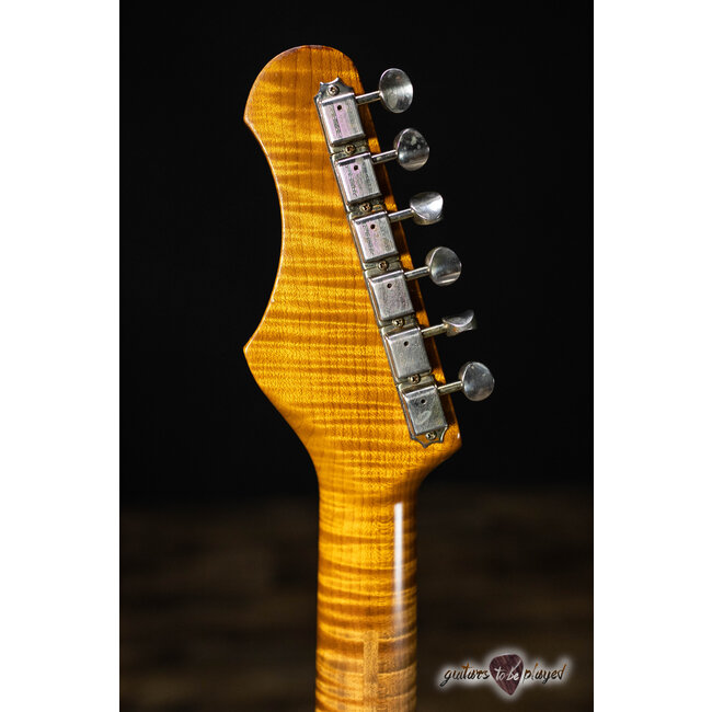 Shabat Lynx HSS Swamp Ash S-Style w/ Lollar 64's & Imperial – Taos Turquoise