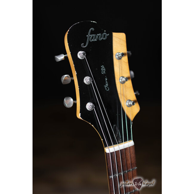 Fano RB6 Oltre Lollar P-90 Guitar w/ Gigbag – Bull Black