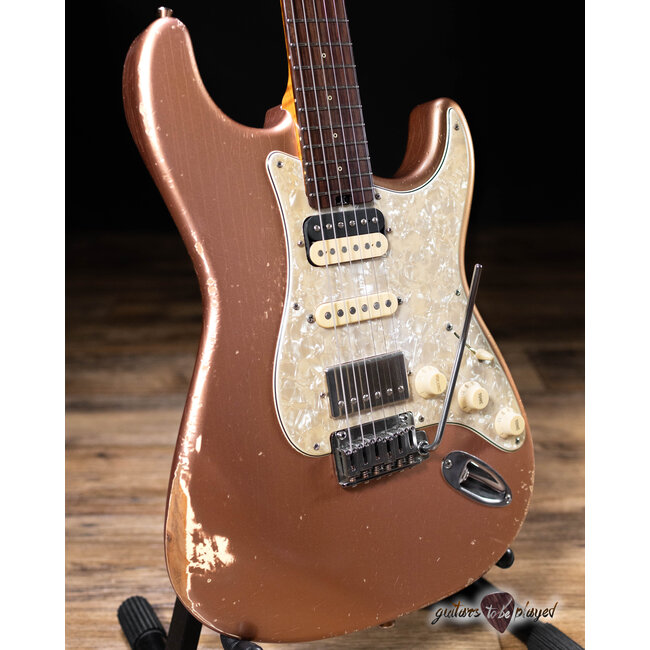 Shabat Lynx HSH Alder S-Style w/ Flame Roasted Maple & RW – Rose Gold