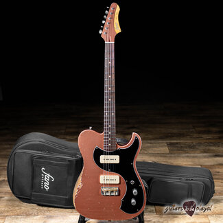 Fano Guitars Fano TC6 Oltre P-90 Guitar w/ Gigbag – Copper Metallic