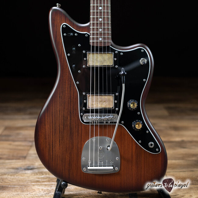 Shelton GalaxyFlite Redwood w/ Flame Maple & Lambertones Grinders – Violin Burst