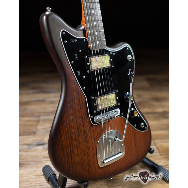 Shelton GalaxyFlite Redwood w/ Flame Maple & Lambertones Grinders – Violin Burst