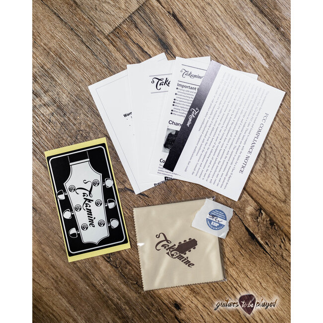 Takamine P5DC-WB Dreadnought Cutaway Guitar w/ Case – Whiskey Brown