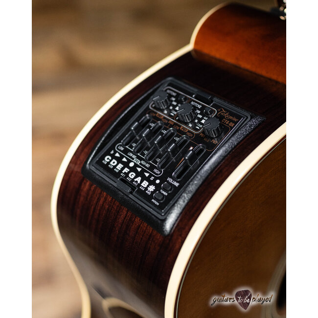 Takamine P5DC-WB Dreadnought Cutaway Guitar w/ Case – Whiskey Brown