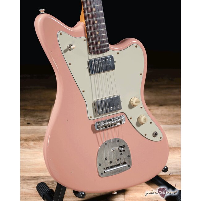 Fano JM6 Alt de Facto Suhr Thornbuckers w/ Descendant Vibrato – Shell Pink