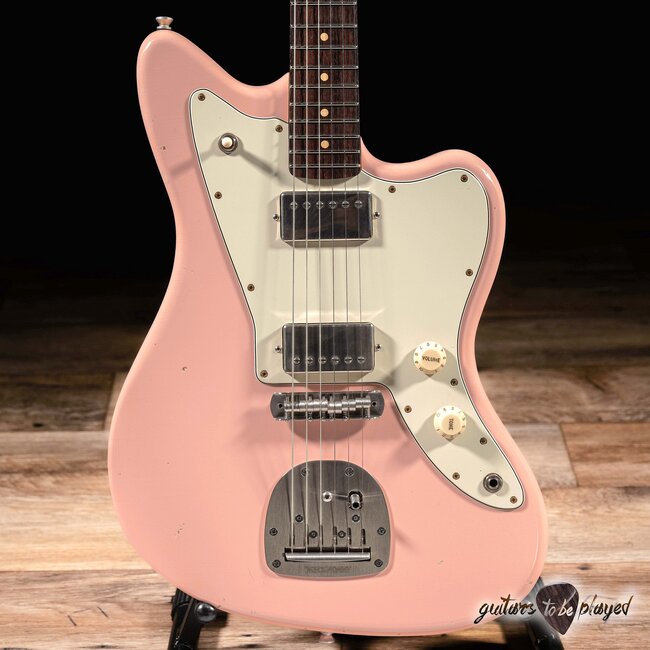 Fano JM6 Alt de Facto Suhr Thornbuckers w/ Descendant Vibrato – Shell Pink