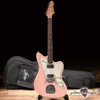 Fano Guitars Fano JM6 Alt de Facto Suhr Thornbuckers w/ Descendant Vibrato – Shell Pink