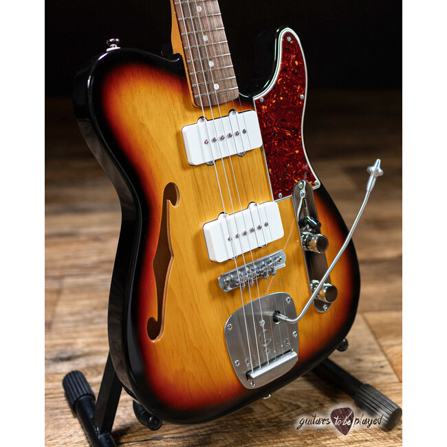 Shelton TimeFlite GTX Pine w/ Mastery & Lambertones Ristrettos – 3-Tone Sunburst