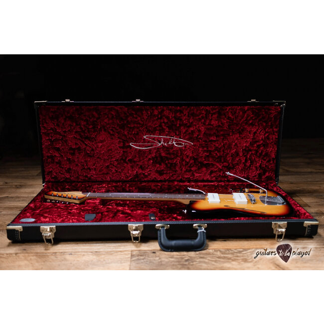 Shelton TimeFlite GTX Pine w/ Mastery & Lambertones Ristrettos – 3-Tone Sunburst