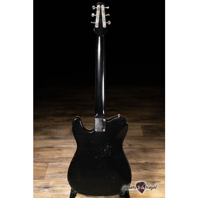 Shabat Lion JD Mahogany 24.75" Scale Guitar w/ Case – Gold Top