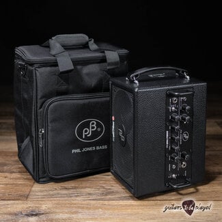 Phil Jones Amplifiers Phil Jones Bass BG-80 Double Four Plus 2x4” 90W Combo Amp & Carry Bag – Black