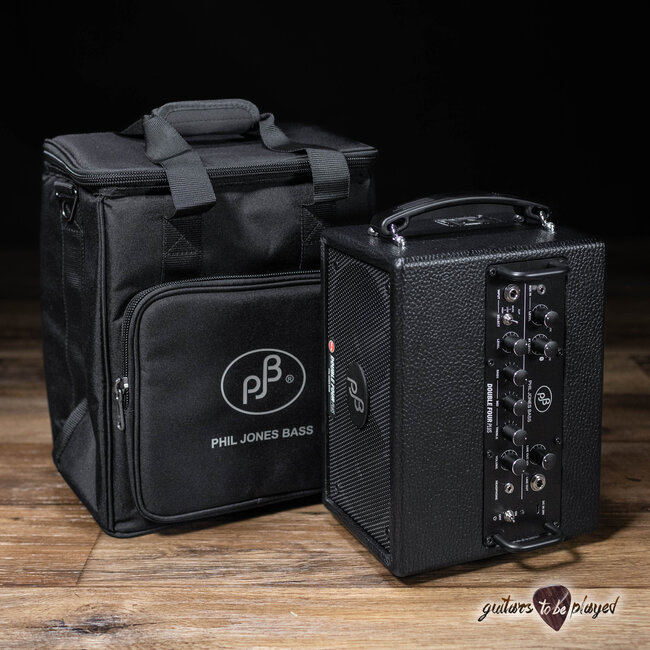 充実の品 BG-80 Bass Jones Phil Double Bag Carry & Amp Combo Plus Four ベース
