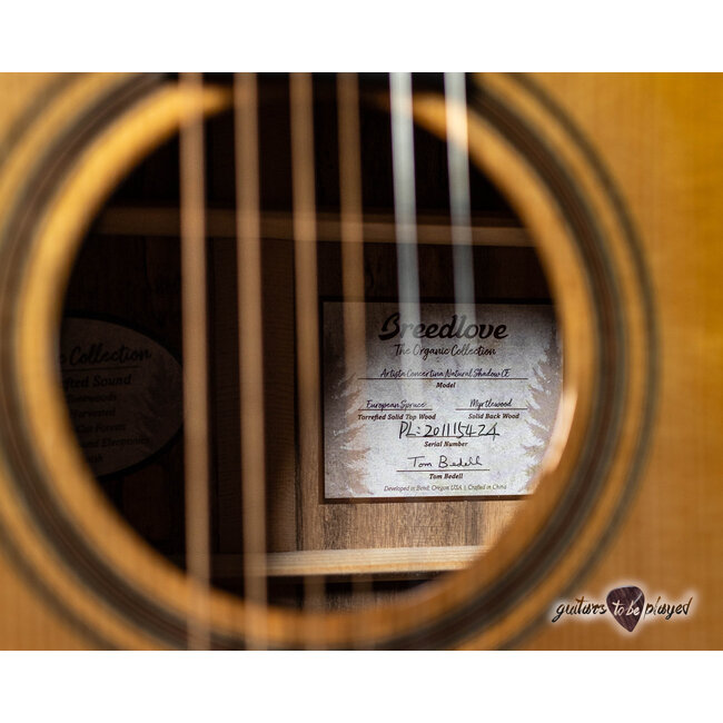 Artista Concertina Natural Shadow CE w/ Hardshell case