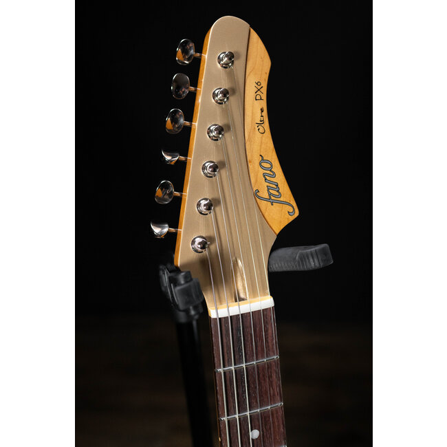 Fano PX6 Oltre Lollar Imperial Guitar w/ Gigbag – Shoreline Gold