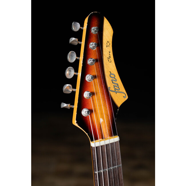 Fano TC6 Oltre Lollar P-90 Guitar w/ Gigbag – 3-Tone Sunburst