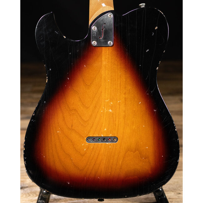 Fano TC6 Oltre Lollar P-90 Guitar w/ Gigbag – 3-Tone Sunburst