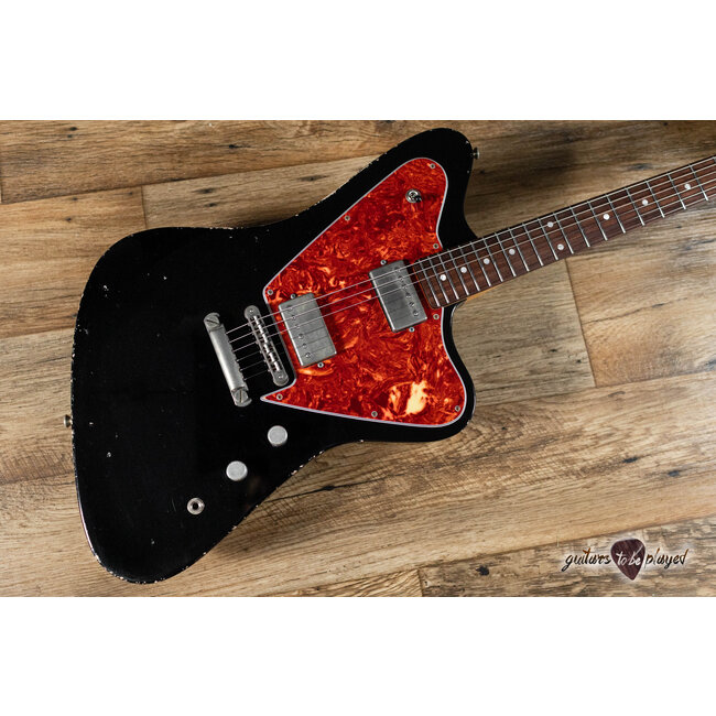 Fano PX6 Oltre Humbucker Guitar w/ Gigbag – Bull Black