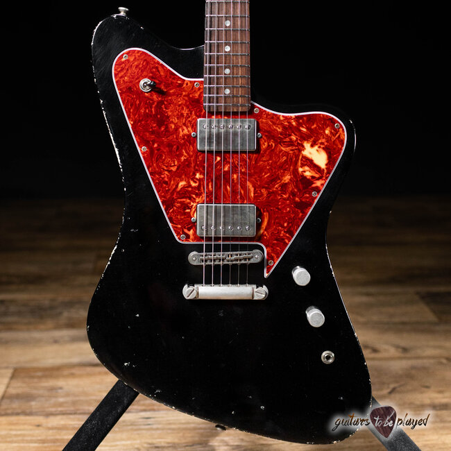 Fano PX6 Oltre Humbucker Guitar w/ Gigbag – Bull Black