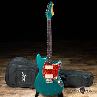 Fano Guitars Fano MG6 Oltre P-90 Guitar w/ Gigbag – Ocean Turquoise
