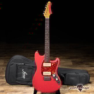 Fano Guitars Fano MG6 Oltre P-90 Guitar w/ Gigbag – Fiesta Red