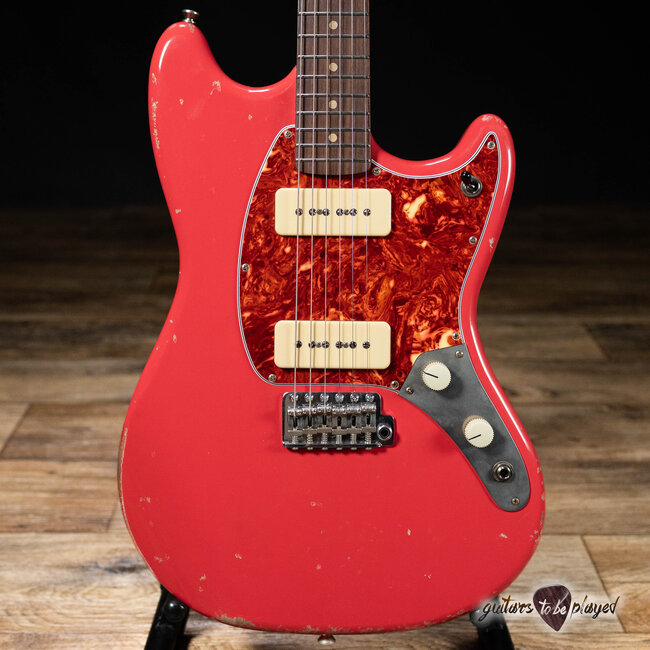 Fano MG6 Oltre P-90 Guitar w/ Gigbag – Fiesta Red