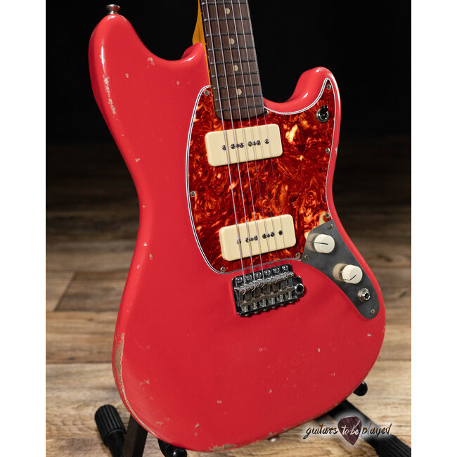 Fano MG6 Oltre P-90 Guitar w/ Gigbag – Fiesta Red